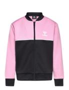 Hmldallas Zip Sport Sweatshirts & Hoodies Sweatshirts Pink Hummel
