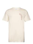 Coastal T-Shirt Tops T-Kortærmet Skjorte Cream Les Deux