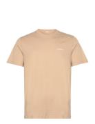 Dune Logo Ss Gots Tops T-Kortærmet Skjorte Cream Gabba