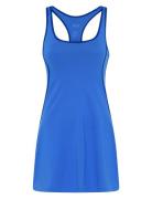 Tipped Paloma Dress Kort Kjole Blue Girlfriend Collective