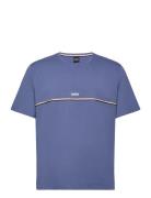 Unique T-Shirt Tops T-Kortærmet Skjorte Blue BOSS