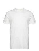 Akrod S/S Tee Noos - Gots Tops T-Kortærmet Skjorte White Anerkjendt