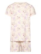 Pyjamas Ss W. Aop Pyjamassæt Multi/patterned CeLaVi