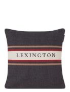 Striped Logo Recycled Cotton Pillow Cover Home Textiles Cushions & Bla...