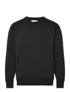 Logo C-Neck Sweat Tops Sweatshirts & Hoodies Sweatshirts Black GANT