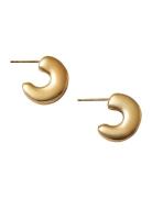 Rail Hoops Accessories Jewellery Earrings Hoops Gold Blue Billie