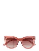 Retro Style Sunglasses Solbriller Pink Mango