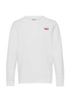 Ls-L/S Tee Tops Sweatshirts & Hoodies Sweatshirts White Levi's