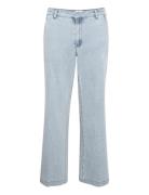 Laramw Pant 115 Bottoms Trousers Wide Leg Blue My Essential Wardrobe