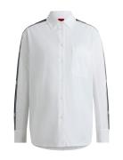 Elodina Tops Shirts Long-sleeved White HUGO