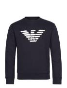 Felpa Designers Sweatshirts & Hoodies Sweatshirts Navy Emporio Armani