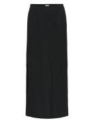 Objsanne Re Mw Ankle Skirt Noos Knælang Nederdel Black Object