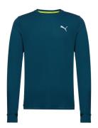 Run Favorite Ls Tee M Sport T-Langærmet Skjorte Blue PUMA