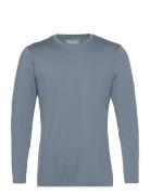 Long Sleeve Active Tops T-Langærmet Skjorte Blue Bread & Boxers