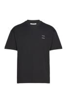 Joel T-Shirt 11415 Designers T-Kortærmet Skjorte Black Samsøe Samsøe