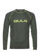 Ribtech Crew Sport Sweatshirts & Hoodies Sweatshirts Khaki Green Bula