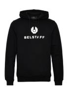 Belstaff Signature Hoodie Black / Off White Designers Sweatshirts & Ho...