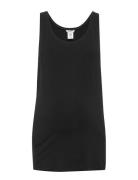 Top Mom Karin Tops T-shirts & Tops Sleeveless Black Lindex