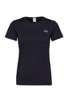 Nora Tee Sport T-shirts & Tops Short-sleeved Black Kari Traa