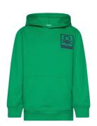 Sweater W/Hood Tops Sweatshirts & Hoodies Hoodies Green United Colors ...