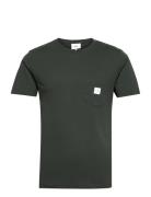 Square Pocket T-Shirt Tops T-Kortærmet Skjorte Green Makia