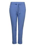 Kcjia Belt Pants Bottoms Trousers Slim Fit Trousers Blue Kaffe Curve