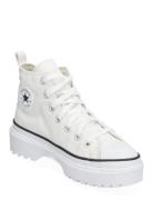 Ctas Lugged Lift Hi White/White/Black High-top Sneakers White Converse