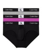 Hip Brief 3Pk Underbukser Y-front Briefs Black Calvin Klein