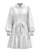 Yasrosalina Ls Dress Kort Kjole White YAS