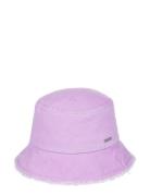Victim Of Love Accessories Headwear Hats Bucket Hats Purple Roxy