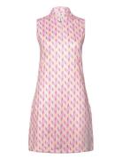 Perugia Sl Dress Kort Kjole Pink Daily Sports