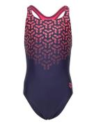 Girl's Arena Kikko V Swimsuit Swim Pro Back Navy-S Badedragt Badetøj B...