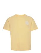 Darren T-Shirt Tops T-Kortærmet Skjorte Yellow Les Deux