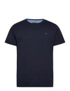 Swim Trim Logo Tee Tops T-Kortærmet Skjorte Navy Hackett London