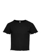 Kognella S/S O-Neck Top Noos Jrs Tops T-Kortærmet Skjorte Black Kids O...