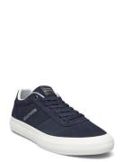 Th Hi Vulc Low Street Suede Low-top Sneakers Navy Tommy Hilfiger