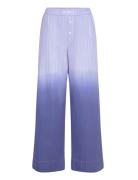 Holiday Dip Dye Pants Bottoms Trousers Wide Leg Blue H2O Fagerholt