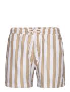 Swim Shorts Badeshorts Beige Clean Cut Copenhagen