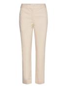 Slim Slack Bottoms Trousers Slim Fit Trousers Cream GANT