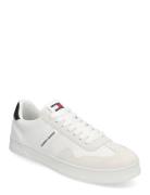 Tjm Leather Retro Cupsole Low-top Sneakers White Tommy Hilfiger