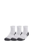 Ua Performance Tech 3Pk Qtr Sport Socks Regular Socks White Under Armo...