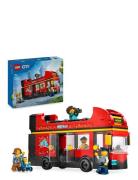 Rød Dobbeltdækker-Turistbus Toys Lego Toys Lego city Multi/patterned L...