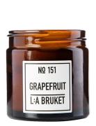 151 Scented Candle Grapefruit Duftlys Nude L:a Bruket