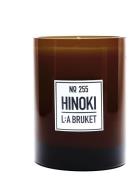 255 Scented Candle Hinoki Duftlys Nude L:a Bruket