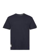 Akkikki S/S Tee Noos - Gots Tops T-Kortærmet Skjorte Navy Anerkjendt