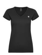 Eyben Slim V T S\S Wmn Tops T-shirts & Tops Short-sleeved Black G-Star...