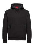 Dlementine Designers Sweatshirts & Hoodies Hoodies Black HUGO
