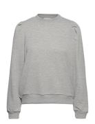 Mika Langærmet Sweatshirt Tops Sweatshirts & Hoodies Sweatshirts Grey ...