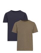 Basic 32 -T-Shirt Ss  Tops T-Kortærmet Skjorte Multi/patterned Minymo