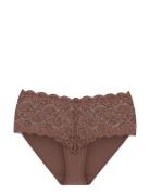 Amourette 300 Maxi X Lingerie Panties High Waisted Panties Brown Trium...